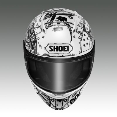 SHOEI【WYVERN 0 ZERO CODE (WHITE/BLACK)S PFSチケット付き