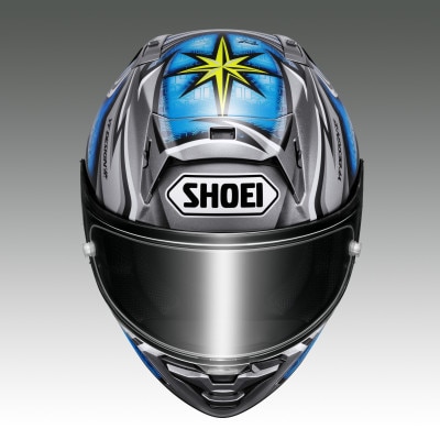 SHOEI【X-Fifteen DAIJIRO(SILVER/BLUE)】S PFSチケット付き