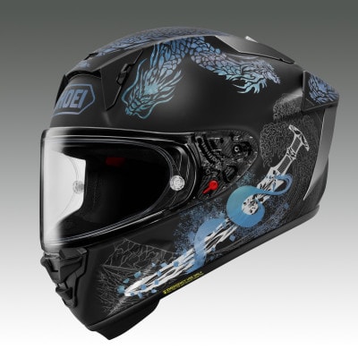 SHOEI【X-Fifteen OROCHI(BLACK/GREEN)】XXL PFSチケット付き