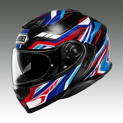 SHOEI【NEOTEC 3 VORYX (BLUE/RED)】M PFSチケット付き