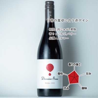ドメーヌボー メルロー 2022