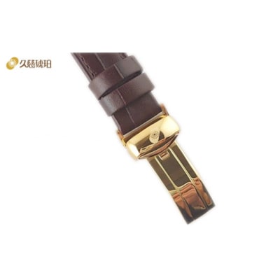 ソーラーパワーウォッチ レザーベルト(茶系)