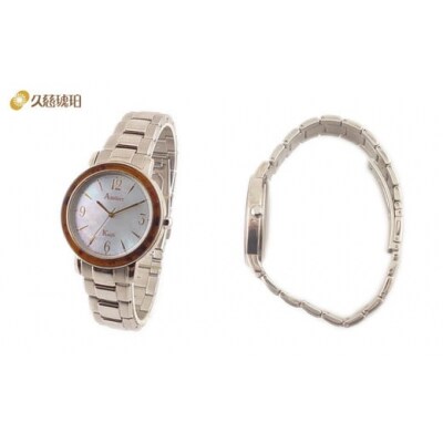 ソーラーパワーウォッチ メタルベルト(Sサイズ:手首まわり約16cm)