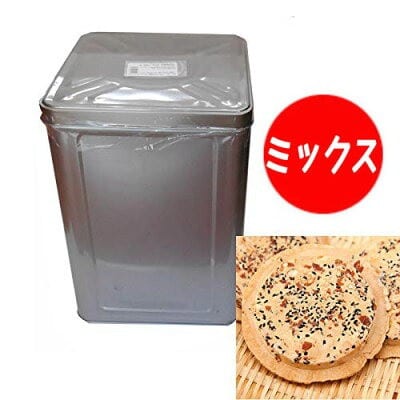 宇部煎餅店 一斗缶 こわれ煎餅 ミックス 2.2kg