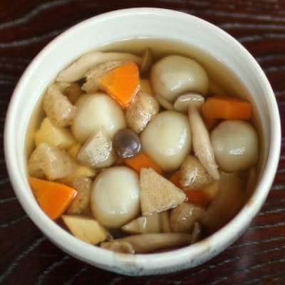 まめぶ汁手づくりセット(専用タレ&まめぶ120個)【久慈市の郷土食】