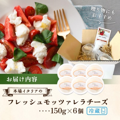 モッツァレラチーズ6個入セット【15000101】