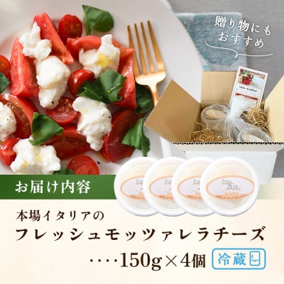 モッツァレラチーズ4個入セット【15000301】