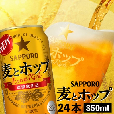 麦とホップ350ml×24本【300110241】