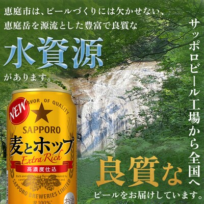 『定期便:全5回』麦とホップ350ml×24本【30014001】