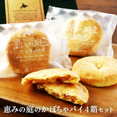 恵みの庭のかぼちゃパイ4箱セット(4個×4箱)【24000101】