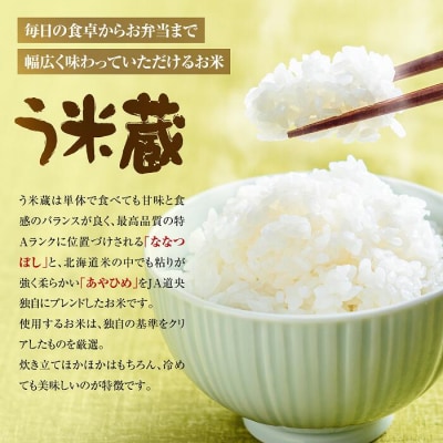 【無洗米】北海道米う米蔵5kg×2(計10kg)【29002304】