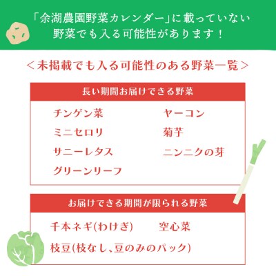 北海道産季節の野菜詰め合わせ 6種類8品【31000503】