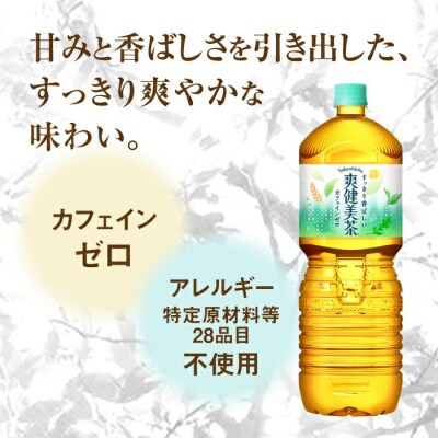 『定期便:全5回』爽健美茶2L×6本【38002101】