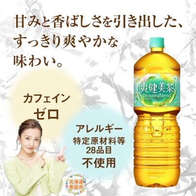 『定期便:全5回』爽健美茶2L×6本【38002102】