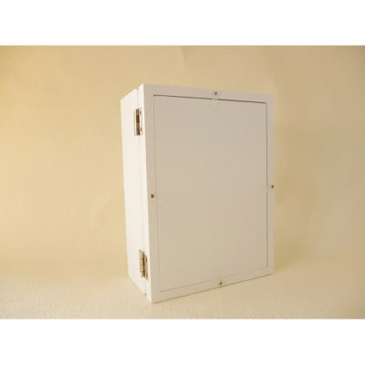 プリザーブドフラワー　MDFガラス張りフォトフレームL【14001201】