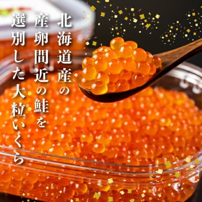 北海道産 いくら醤油漬け 500g(250g x 2P)【44001202】