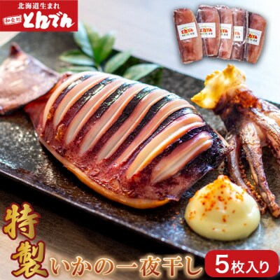特製いかの一夜干し(5枚入り)【44001401】