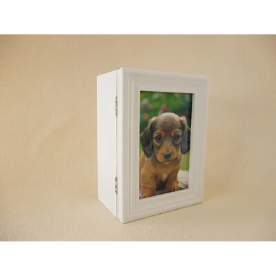 プリザーブドフラワー　フラワーフォトボックス(ピンク)【14000501】