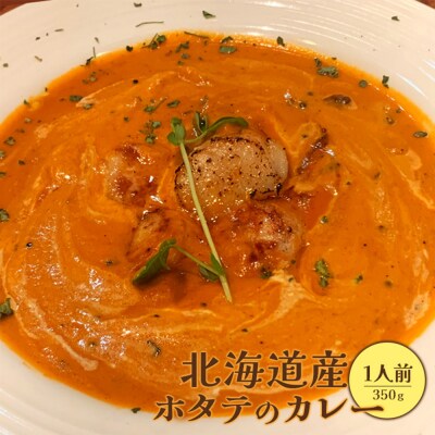 北海道産ホタテのカレー350g×1人前【65001402】