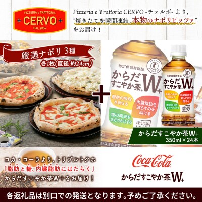 石窯ピッツァ3枚(ナポリ3種)とからだすこやか茶のセット【C99007】