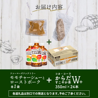 モモチャーシュー&ローストポークとからだすこやか茶のセット【C99011】