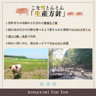 こな雪とんとん　ポークジャーキー　30g×3袋【19006901】