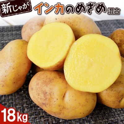 【新じゃが】インカのめざめ(混合)　18kg【83000301】