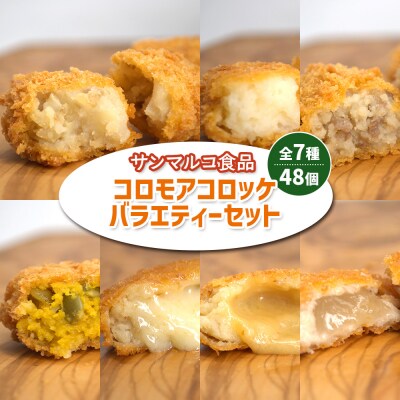 【サンマルコ食品】コロモアコロッケバラエティ全7種 48個セット【07000202】