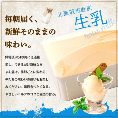 ジェラテリアGigiのイタリアンジェラート 『生乳』1000ml【430148】