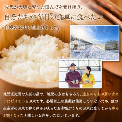 北海道恵庭産 ななつぼし 2kg×4袋(計8kg)【67001801】