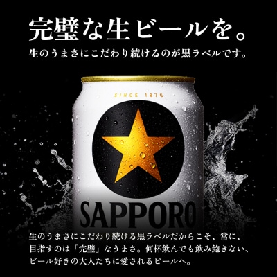サッポロ黒ラベル350ml×192本(8箱)【930040118】