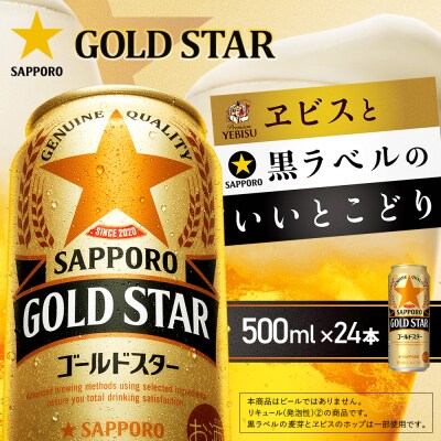 ゴールドスター500ml×24本【930200153】