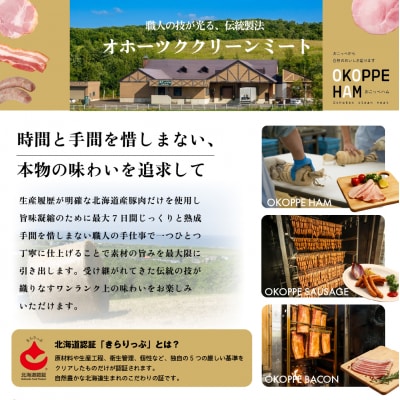 【北海道おこっぺハム】朝食セット【15012】