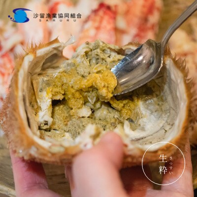 〔大きいサイズ 660g前後 〕冷凍浜茹で毛がに『1尾』【21034】