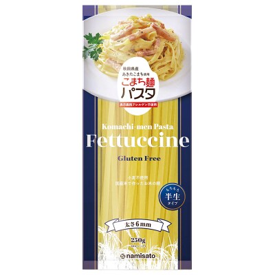 こまち麺パスタ フェットチーネ 250g 10袋セット[B05-15501]