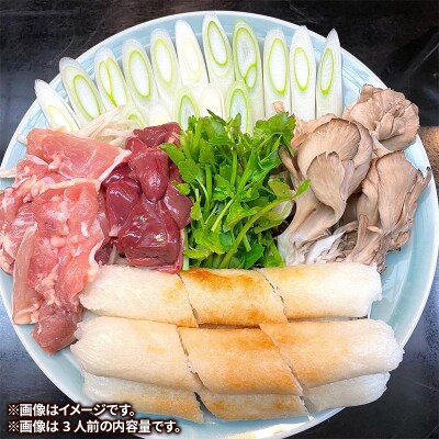 きりたんぽ 鍋 セット 4人前 地鶏 鶏肉 レバー 秋田名物|15_tny-020401