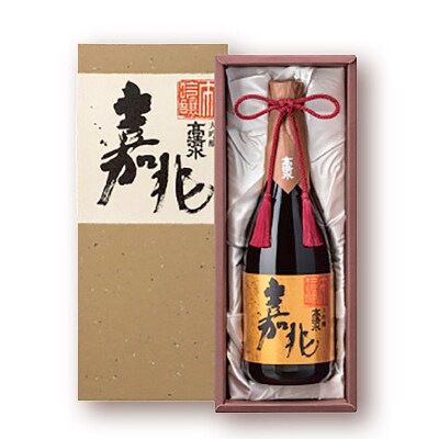 高清水 大吟醸 嘉兆 720ml×1本【化粧箱入り】|15_tsm-060101