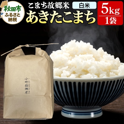 米 こまち故郷米 あきたこまち 5kg ×1袋 白米 令和7年産 新米|15_kjd-010501