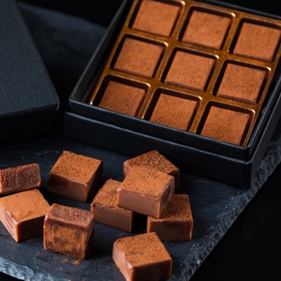 【 生チョコ 】パヴェドゥノワール 9粒×3箱セット|15_pdf-030301