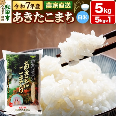 米 あきたこまち 5kg 令和7年産 新米 白米 田口商店|15_tgs-010501