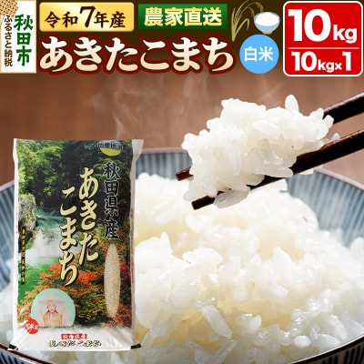 米 あきたこまち 10kg 令和7年産 新米 白米 田口商店|15_tgs-011001