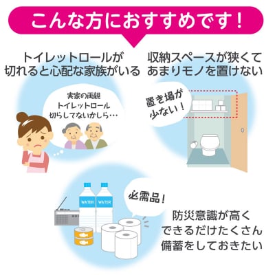 トイレットペーパー スコッティ フラワーパック 64個 シングル|15_nsc-080801sa