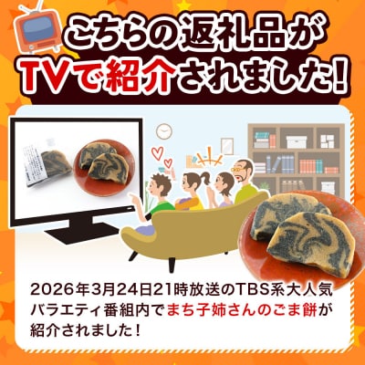 和菓子 ごま 餅 まち子姉さん の ごま餅 15個|15_ktd-010301