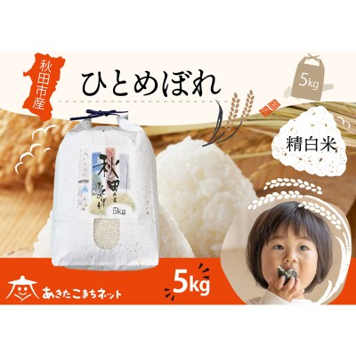 秋田市産ひとめぼれ 5kg|15_akn-gg0501h