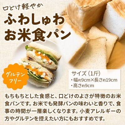 グルテンフリー【米粉食パンと黒味噌入りカンパーニュ スライス】のセット|15_cop-150101