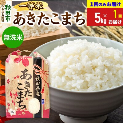 あきたこまち 一等米 無洗米5kg|15_kml-010501ms