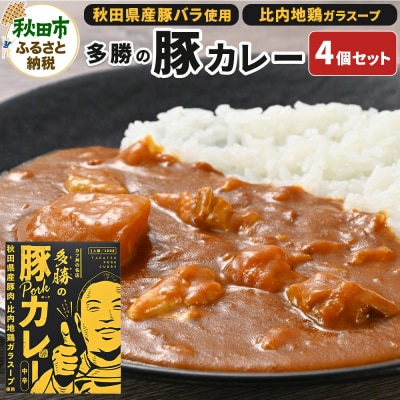 多勝の豚カレー 4個セット|15_ten-080401