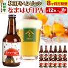 【定期便8ヶ月】秋田あくらビール なまはげIPA 12本セット|15_nhn-140108