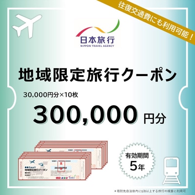 秋田県秋田市 日本旅行 地域限定旅行クーポン300,000円分|15_nhr-010601