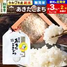 新米受付《定期便2ヶ月》あきたこまち 清流米 3kg 【無洗米】|15_akn-cc0302ms